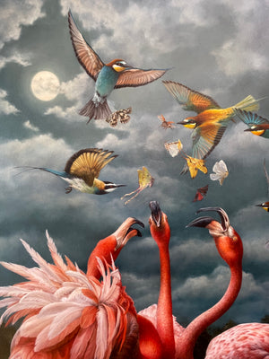 Graces and Fates - Canvas reproduction