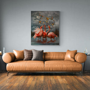 Graces and Fates - Canvas reproduction