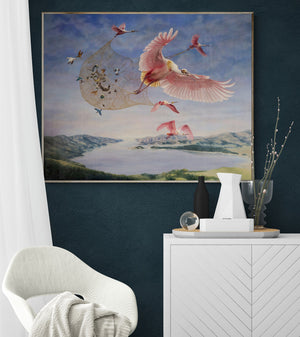 Skylarks - Limited edition print