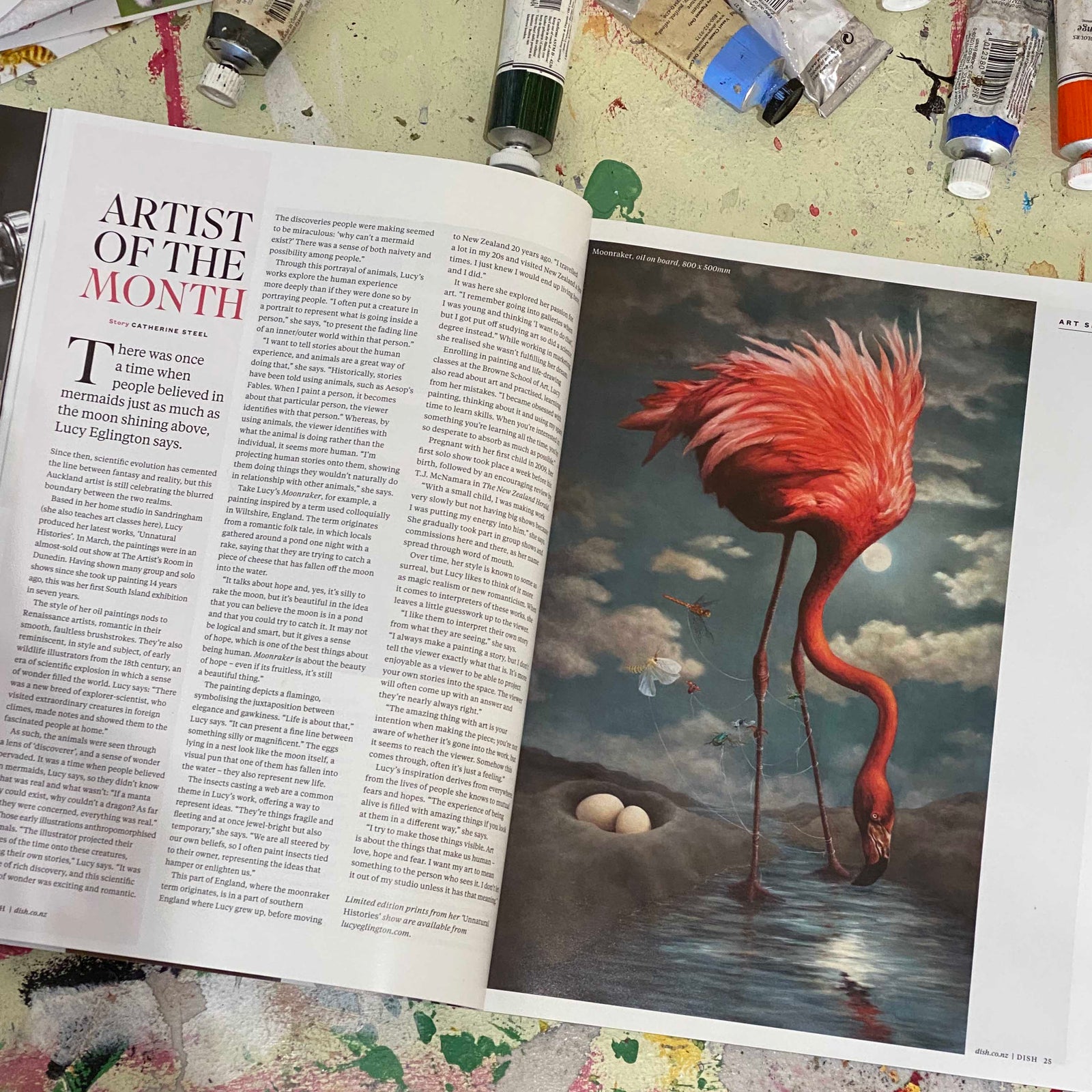 DISH - artist of the month