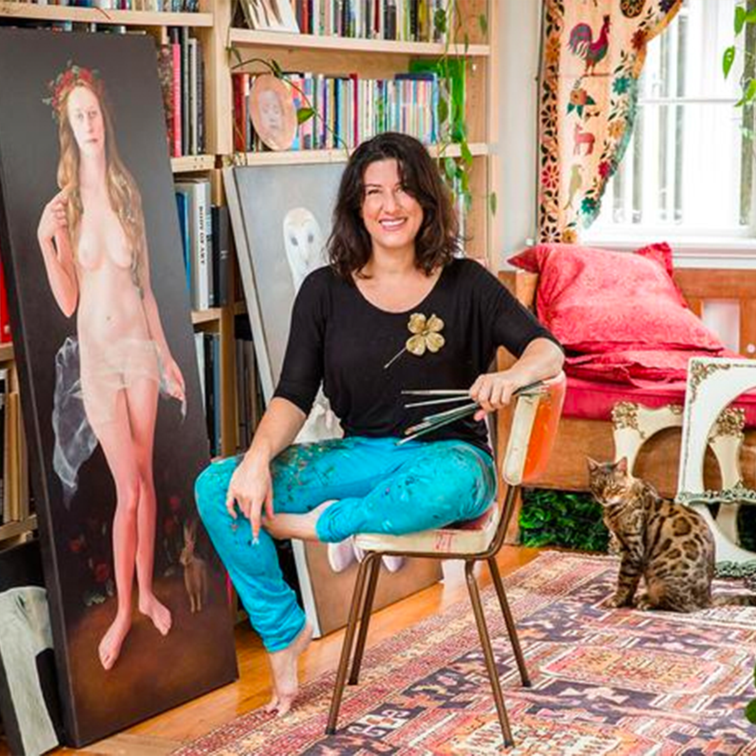 How Lucy Eglington Creates Beauty in Art - VIVA magazine