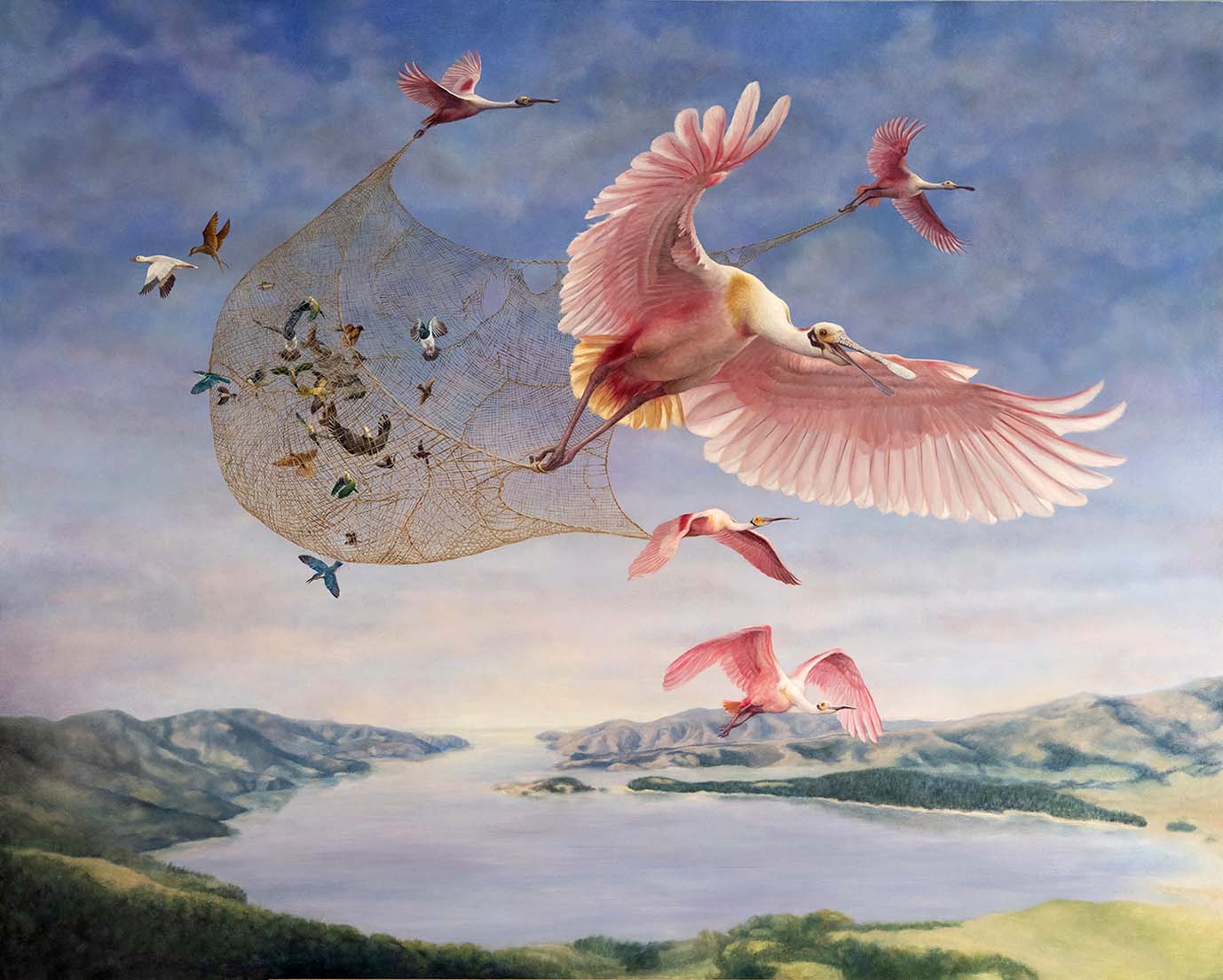 Skylarks - Limited edition print